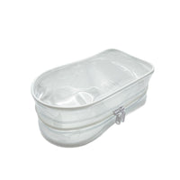 Labubu Figure Display Case PVC Dustproof Protection Bag with Keychain and Plush Ball