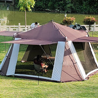 Outdoor Waterproof Sunshade Canopy Tent for Camping and Beach