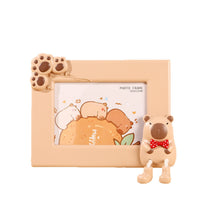 Creative Cartoon Photo Frame for Desktop or Wall Mount, Nordic Style Picture Holder for Kids' Room Decor