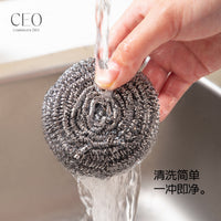 Stainless Steel Scrubber for Kitchen Cleaning, Pot and Dish Washing