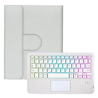 Rotating Leather Case with Backlit Bluetooth Keyboard for iPad 10.9" / 11" Models