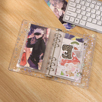 A6 Korean Style Sticker Storage Album Refill Pages for Kpop Photocards and Stickers