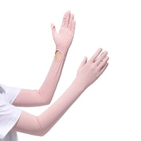 Summer UV Protection Cooling Arm Sleeves for Outdoor Activities
