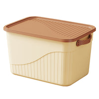 Rectangular Storage Box with Lid for Desktop, Snacks, Toys, and Sundries