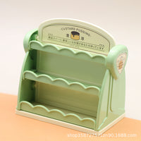 Miniature 1:12 Dollhouse Supermarket Display Rack for Kids' Pretend Play