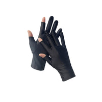 Women's Half-Finger Sun Protection Gloves for Summer Outdoor Activities