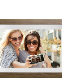 Smart Touchscreen Digital Photo Frame with WiFi and App Control, 10-inch HD Display