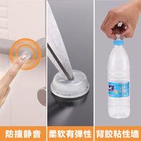 Self-Adhesive Silicone Cabinet Door Bumpers Noise-Dampening Pads Furniture Anti-Collision Clear Rubber Feet