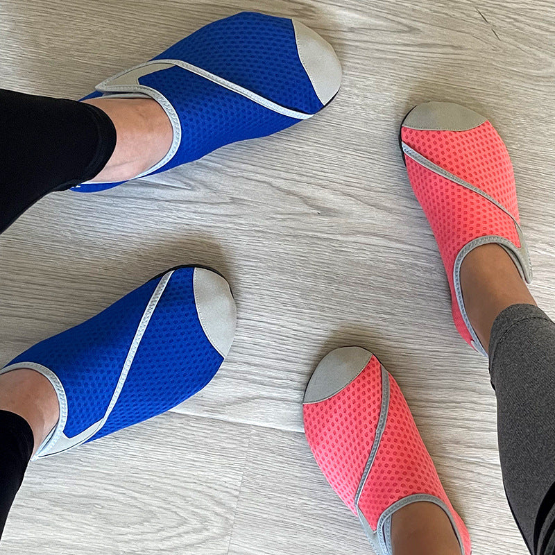Adult Non-Slip Indoor Floor Socks with Soft Thick Sole for Home Fitness and Early Education Centers