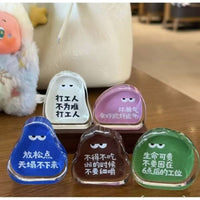 Anxiety Relief Acrylic Desk Ornament for Office Workers