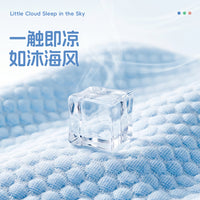 Pet Cooling Mat for Cats and Dogs, Scratch-Resistant Cartoon Design, All-Season Pet Bed Cushion