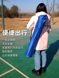 Portable Badminton Net Set with Stand for Outdoor and Indoor Use - Easy Setup Volleyball Net System