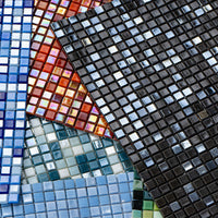 Hot Melt Ice Porcelain Jade Mosaic Tiles for Living Room, Hotel, and Pool Decor