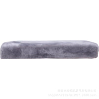 Faux Sheepskin Plush Table Runner / Chair Cushion for Dressers, Nightstands, Coffee Tables