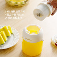 Portable 1300ml Juicer Blender with Ice Crushing Capability, Wireless USB Rechargeable