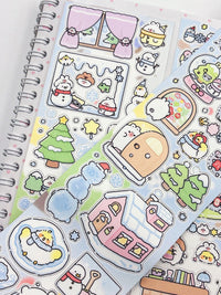 Chuxiaobao Original Rabbit Die-Cut Washi Tape Collection for Journaling