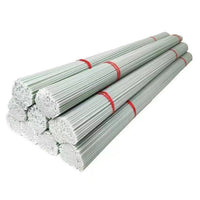 20Pcs Fiberglass Rods for Greenhouse Insulation, Small Arch Support Poles, Elastic Rods for Vegetable Sheds