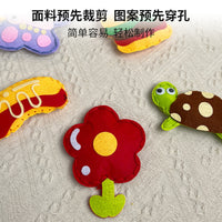 Kids' Non-Woven Fabric DIY Sewing Craft Kit for Educational Play