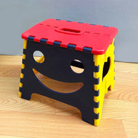 Kids Cartoon Foldable Stool Portable Plastic Outdoor Picnic Queueing Stool