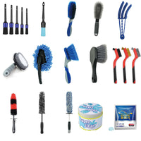 Car Cleaning Kit Interior Windshield Tire Detailing Tools Auto Beauty Supplies Set