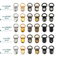 Shoelace Buckle Hooks for Outdoor Boots and Bags, Stainless Steel