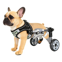Pet Dog Wheelchair for Hind Leg Rehabilitation - Two or Four Wheels