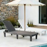 Outdoor Folding Recliner for Patio, Pool, and Beach