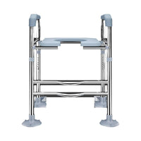 Toilet Seat Riser with Handles for Elderly, Pregnant Women, and Disabled, Elevated Toilet Seat Frame with Armrests
