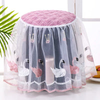 Embroidered Lace Appliance Dust Cover for Air Fryer & Soy Milk Maker