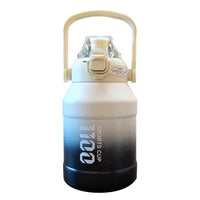 Large Capacity 316 Stainless Steel Insulated Water Bottle with Straw for Outdoor Sports & Fitness
