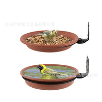 Multi-functional Outdoor Bird Feeder & Bath for Tree Trunk Mounting