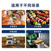 Commercial Insulated Food Delivery Cooler Box for Outdoor Markets and Catering