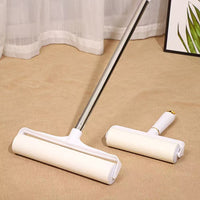Extendable Lint Roller with Long Handle for Floor and Pet Hair Removal