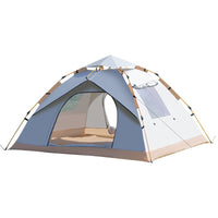 Automatic Pop-Up Camping Tent for 2-5 People, Waterproof UV Protection Outdoor Shelter