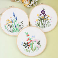 DIY Floral Bouquet Hand Embroidery Kit for Beginners