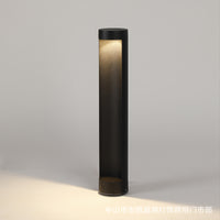 LED Half-Tube Outdoor Waterproof Lawn Lamp for Garden, Villa, Park, and Residential Areas