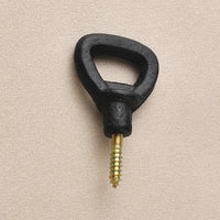 Cast Iron Wall Mounted Bottle Opener, Nordic Vintage Style for Beer & Beverages