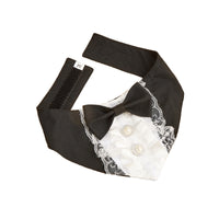 Tanpopo Pet Wedding Bandana with Hook and Loop Fastener