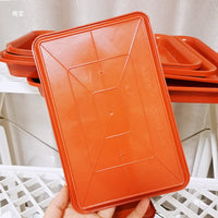 Thickened Rectangular Plastic Plant Pot Saucer Drip Tray for Indoor Outdoor Potted Plants