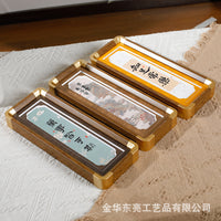 Premium PVC Faux Bronze Picture Frame with Waterproof Mat Board for Desktop Display