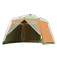Large Outdoor Sunshade Canopy Tent with Mosquito Netting for Beach, Fishing, BBQ, and Picnics