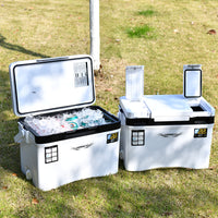 Portable Insulated Cooler Box for Fishing, Camping, and Outdoor Food Delivery