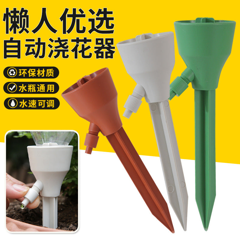 Automatic Plant Watering Spikes for Potted Plants - Self-Dripping Irrigation System for Home and Garden