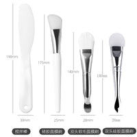 5-Piece Silicone Facial Mask Mixing Bowl Set with Brush and Spatula for Skin Care