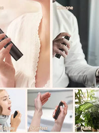 7-Piece 8ml Portable Refillable Perfume Atomizer Set for Travel