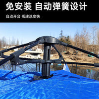 Portable Ice Fishing Tent for Winter Camping, Windproof and Warm