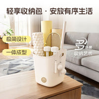 Large Capacity Plastic Storage Basket for Laundry, Toys, and Household Items