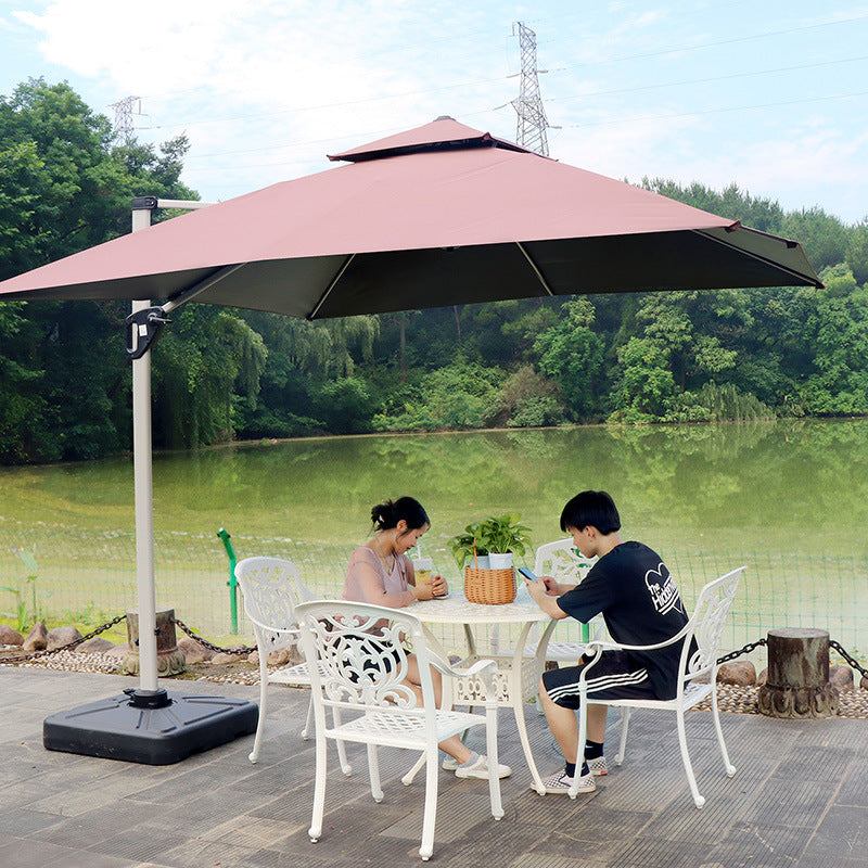 Aluminum Alloy Cantilever Patio Umbrella for Outdoor Garden and Hotel