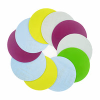 7-8 Inch Flocking Sandpaper Discs for Polishing Automotive, Wood, and Jewelry, 2500-10000 Grit