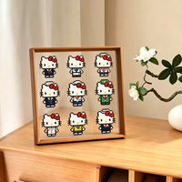 Acrylic Double-Sided Photo Frame for Postcards and Pressed Flowers, 6-8 Inch Display